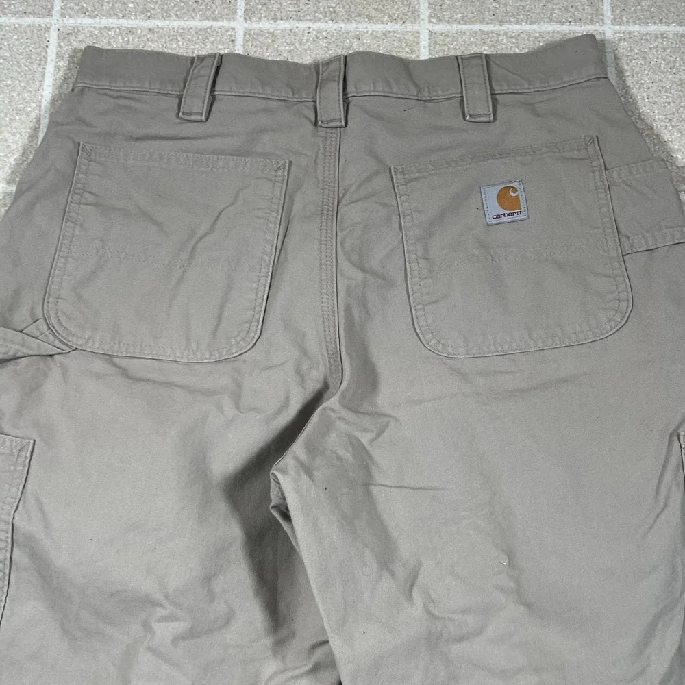 Carhartt B147 TAN Men's Workwear TanConstruction Outdoor Shorts Size 32